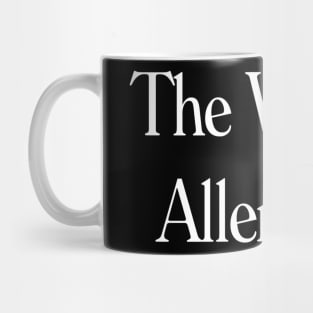 The Woody Allen Font Mug